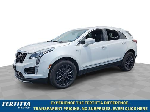 Crystal White Tricoat 2022 Cadillac XT5 Premium Luxury