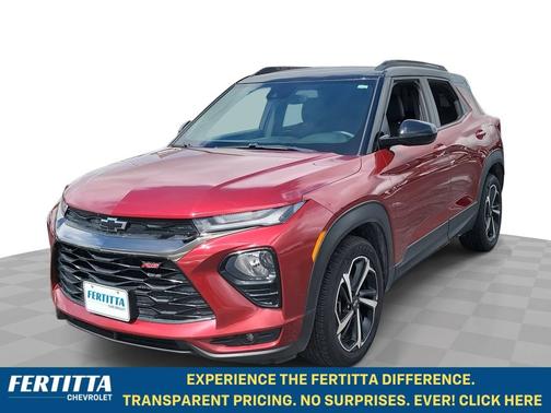 Crimson Metallic 2022 Chevrolet Trailblazer RS