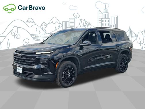 Mosaic Black Metallic 2025 Chevrolet Traverse LT