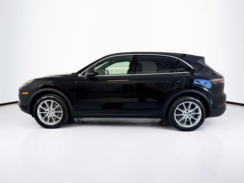 Black 2023 Porsche Cayenne Platinum Edition
