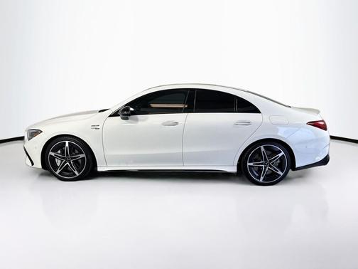 Polar White 2025 Mercedes-Benz AMG CLA 35 4MATIC