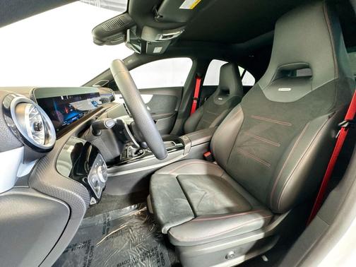 Polar White 2025 Mercedes-Benz AMG CLA 35 4MATIC