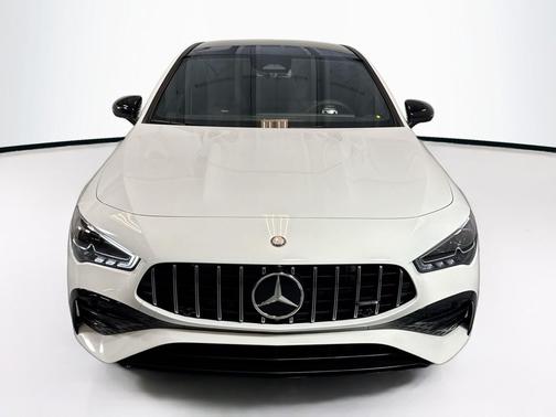 Polar White 2025 Mercedes-Benz AMG CLA 35 4MATIC