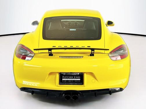 Racing Yellow 2016 Porsche Cayman GTS