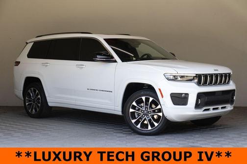 Bright White Clearcoat 2022 Jeep Grand Cherokee L Overland