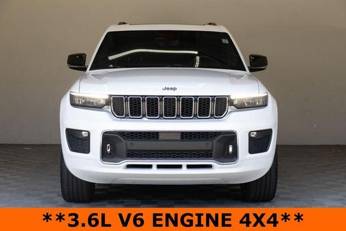 Bright White Clearcoat 2022 Jeep Grand Cherokee L Overland