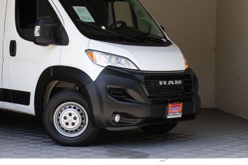 Bright White Clearcoat 2025 RAM ProMaster 2500 High Roof