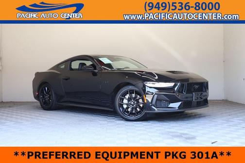 Shadow Black 2025 Ford Mustang GT