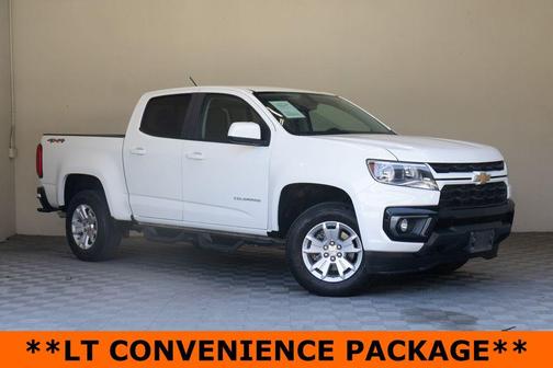 Summit White 2022 Chevrolet Colorado LT