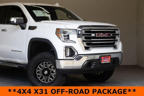 Summit White 2020 GMC Sierra 1500 SLT