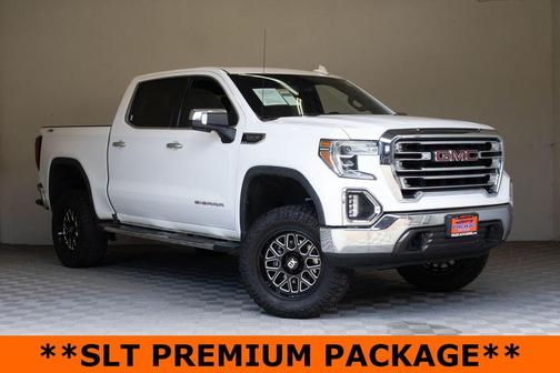 Summit White 2020 GMC Sierra 1500 SLT
