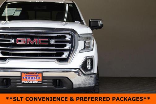 Summit White 2020 GMC Sierra 1500 SLT
