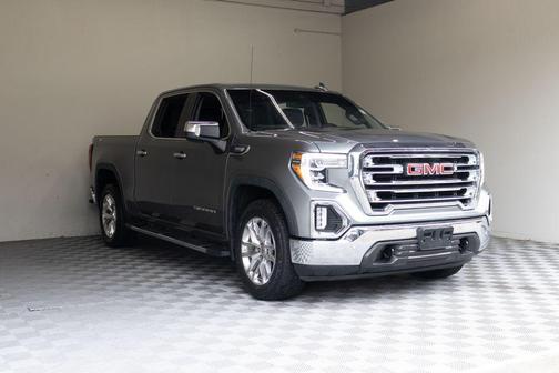 Satin Steel Metallic 2021 GMC Sierra 1500 SLT
