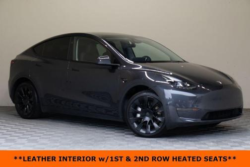 Gray 2024 Tesla Model Y Long Range