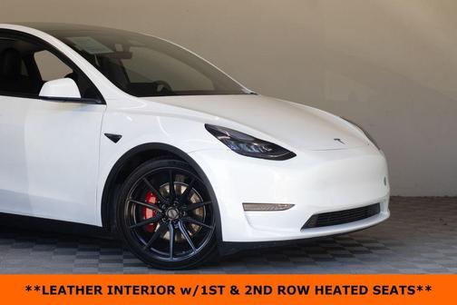 White 2020 Tesla Model Y Performance