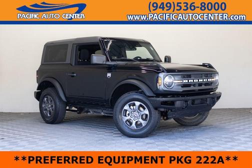 Shadow Black 2022 Ford Bronco Big Bend