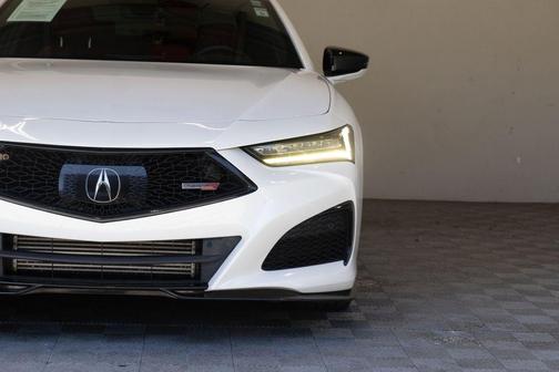 White 2021 Acura TLX Type S
