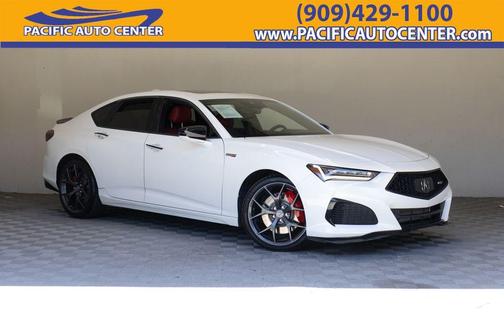 White 2021 Acura TLX Type S