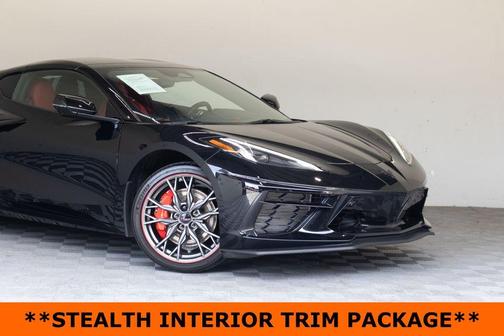Black 2025 Chevrolet Corvette Stingray w/2LT