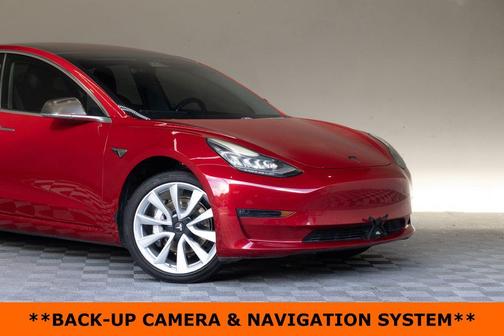 Red Multi 2018 Tesla Model 3 Long Range