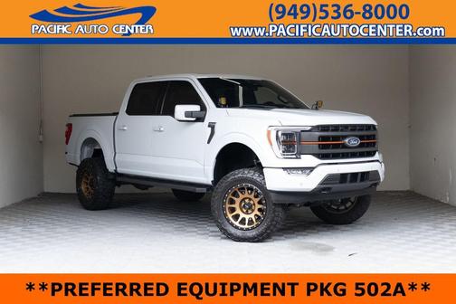 White Metallic 2022 Ford F-150 Lariat