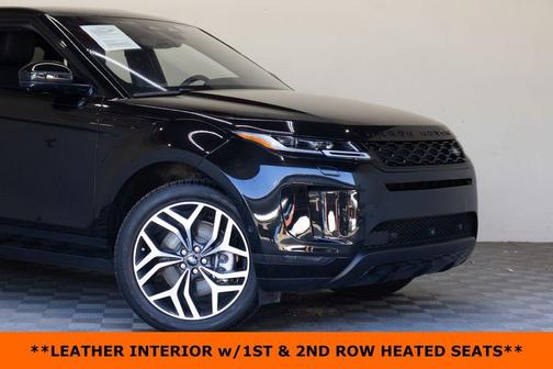 Santorini Black 2021 Land Rover Range Rover Evoque SE