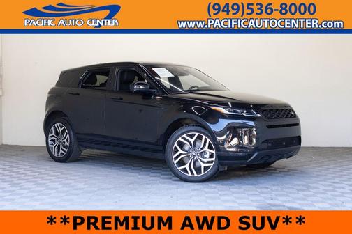 Santorini Black 2021 Land Rover Range Rover Evoque SE