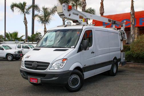 White 2013 Mercedes-Benz Sprinter 170 WB