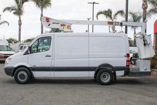 White 2013 Mercedes-Benz Sprinter 170 WB