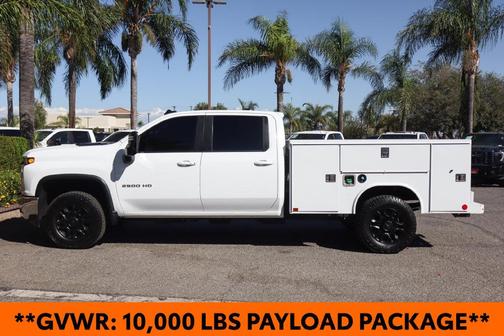 Summit White 2022 Chevrolet Silverado 2500 LT