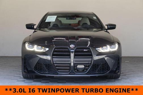 Black Sapphire Metallic 2023 BMW M4 Competition xDrive
