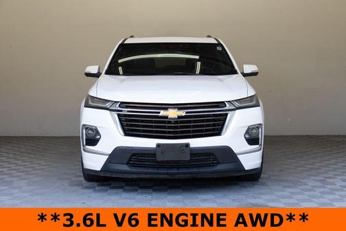 Summit White 2022 Chevrolet Traverse High Country