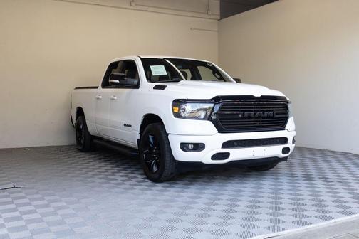 Bright White Clearcoat 2021 RAM 1500 Big Horn