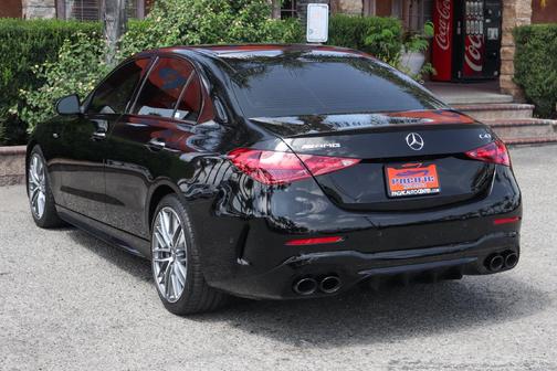 Black 2024 Mercedes-Benz AMG C 43 Base 4MATIC