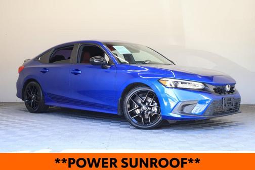 Blue 2022 Honda Civic Si Base