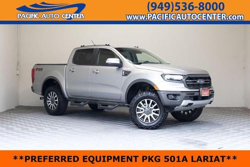 Silver Metallic 2020 Ford Ranger Lariat