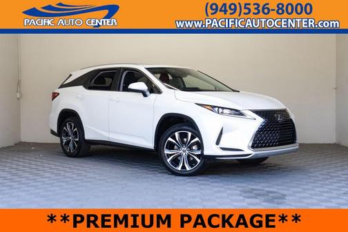 White Pearl 2021 Lexus RX 350L Premium