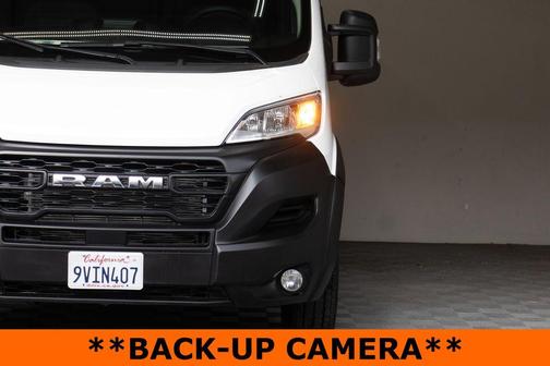 Bright White Clearcoat 2025 RAM ProMaster 1500 Low Roof