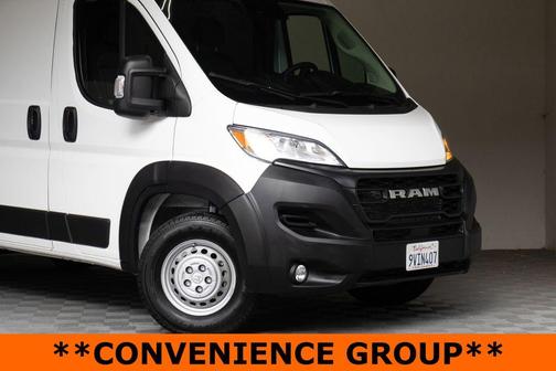 Bright White Clearcoat 2025 RAM ProMaster 1500 Low Roof