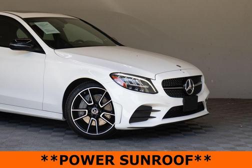 White 2020 Mercedes-Benz C-Class C 300