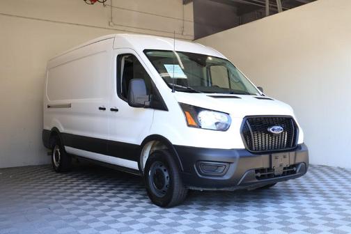 Oxford White 2025 Ford Transit-250 148 WB Medium Roof Cargo