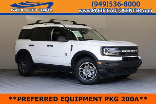 Oxford White 2023 Ford Bronco Sport Big Bend