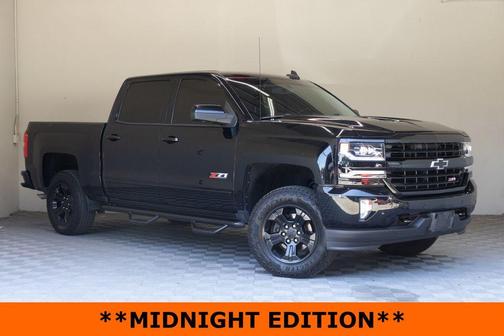 Black 2017 Chevrolet Silverado 1500 LTZ