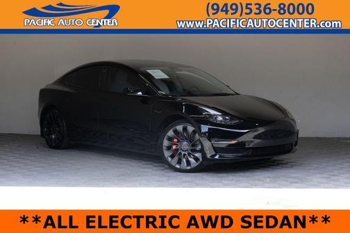 Black 2023 Tesla Model 3 Performance