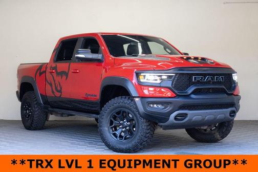 Flame Red Clearcoat 2021 RAM 1500 TRX