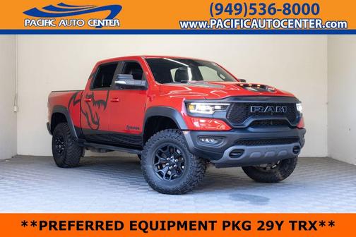 Flame Red Clearcoat 2021 RAM 1500 TRX