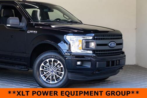 Black 2019 Ford F-150 XLT