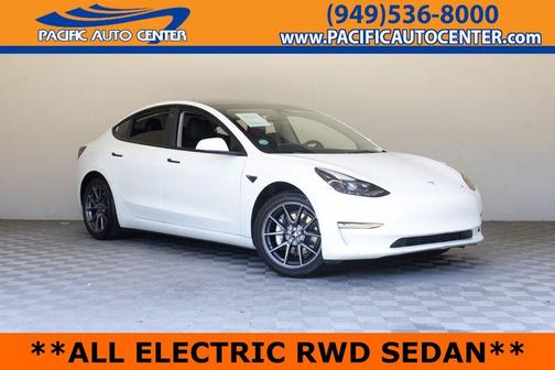 White 2023 Tesla Model 3 Base