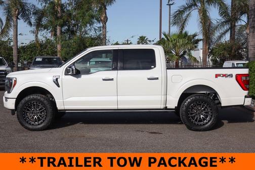 White Metallic 2021 Ford F-150 Platinum