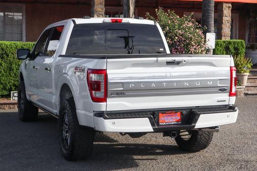 White Metallic 2021 Ford F-150 Platinum